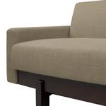 Gestoffeerde stoelen Lesja (3-zitsbank) - geweven stof - Stof Frea: Zandkleurig