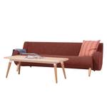 Sofa Wimbledon (3-Sitzer) Webstoff Stoff Frea: Rot