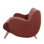 Sofa Wimbledon (3-Sitzer) Webstoff Stoff Frea: Rot