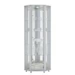 Vitrine d'angle Amalia I Blanc - 5 - Eclairage LED - Blanc