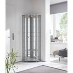 Eckvitrine Amalia II Silber