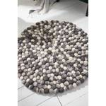 Tapis en feutre Vaila Feutre - Gris / Crème - 90 cm