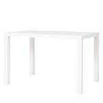 Table Pamati Blanc brillant - 120 x 80 cm