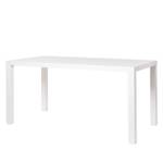 Table Pamati Blanc brillant - 160 x 80 cm