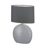 Tafellamp Lume textielmix/keramiek - 1 lichtbron - Grijs