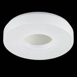 LED-plafondlamp Cookie I acrylglas/aluminium - 1 lichtbron - Diameter lampenkap: 41 cm