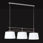 Hanglamp Xiamen III geweven stof/ijzer - 3 lichtbronnen