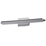 LED-wandlamp Pare plexiglas/ijzer - 1 lichtbron - Breedte: 58 cm