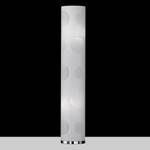 Lampadaire Joona Tissu / Fer - 2 ampoules - Gris clair