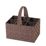 Flessenmand III Bruin - Textiel - 32 x 35 x 22 cm