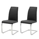 Chaises Levittown II (lot de 2) Anthracite