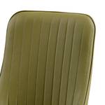 Chaises cantilever Mialena (lot de 2) Imitation cuir - Vert olive