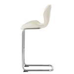 Chaise de bar Onega Imitation cuir - Blanc