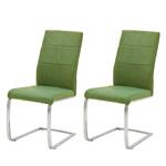 Sledestoelen Palmyra II (2-delige set) Appelgroen