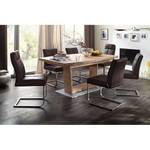 Sledestoelen Stam III (2-delige set) Bruin - Kunstleer