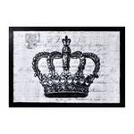 Fußmatte Printy Crown Grau - 40 x 60 cm