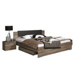 Bed Classic Oak eikenhouten look havanna - 160 x 200cm