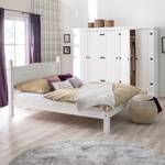 Bed Finca Rustica 180 gelakt wit massief grenenhout