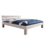 Bed Julia (optioneel met bedlades) massief beukenhout - white wash - 180 x 200cm - Geen opbergruimte