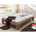 Lit futon Lennox Imitation de type noyer