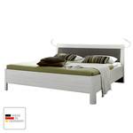 Bed Lissabon Polar larikshouten look/Havanna - 200 x 200cm - Geen opbergruimte - Met verlichting