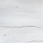 Futonbed Madrid Witte eikenhouten look - Grijs - 180 x 210cm