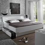 Bed Manhattan alpinewit - 160 x 200cm - Geen opbergruimte - Zonder verlichting