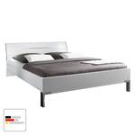 Bed Manhattan alpinewit - 160 x 200cm - Geen opbergruimte - Zonder verlichting