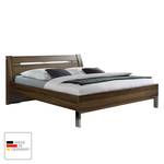 Futonbett Manhattan Walnuss Dekor - 180 x 200cm - Ohne Beleuchtung