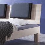 Lit en bois massif Max Tiroir de lit en option - Hêtre blanc lessivé - 180 x 200cm - Pas de tiroir de lit