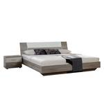 Bed Tendence Montana eikenhouten look/wit - 160 x 200cm