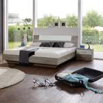 Bed Tendence Montana eikenhouten look/wit - 180 x 200cm