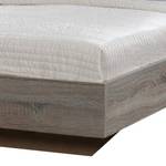 Bed Tendence Montana eikenhouten look/lavakleurig - 180 x 200cm