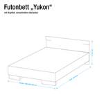 Lit futon Yukon Chêne Montana - 140 x 200 cm