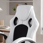 Sedia gaming Livaro similpelle / mesh - Nero / Bianco