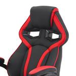 Fauteuil gamer Demen Imitation cuir - Noir / Rouge