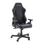 Chaise de bureau DX Racer 3 Imitation cuir / Matière synthétique - Noir