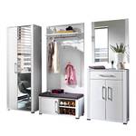 Ensemble de vestibule Silkeborg Blanc brillant