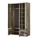 Armoire de vestibule Tapara II Marron / Gris