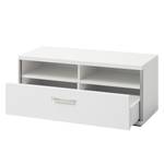 Banc de vestibule Arco Blanc brillant