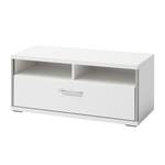 Banc de vestibule Arco Blanc brillant