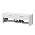 Banc de vestibule June II Blanc brillant