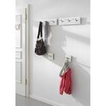 Porte-manteaux Vezzano II Blanc / Chrome