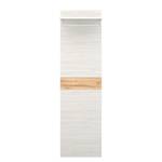 Garderobepaneel Calvi Witte pijnboomhouten look/Navarra eikenhoutkleurig - 54 x 192 cm