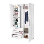 Armoire de vestibule Danu I Blanc - Blanc