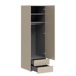 Garderobenschrank Monteo Steingrau - Breite: 55 cm