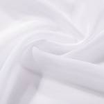 Gardine AFRA Weiß - Textil - 307 x 245 cm