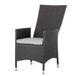 Gartenstuhl Paradise Lounge VI (2er-Set) Polyrattan Grau