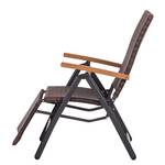 Chaise longue Santa Ponza Polyrotin marron
