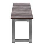 Banc de jardin Teakline Premium II Teck massif / Acier inoxydable